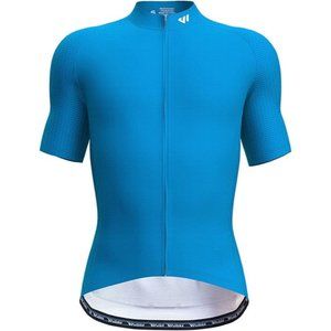 Men's Cycling Jerseys Short Sleeve Bike Biking Shirts Full Zip (XL)